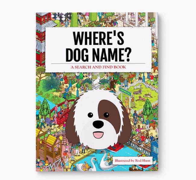 Personalized Where's {dogsName} Book